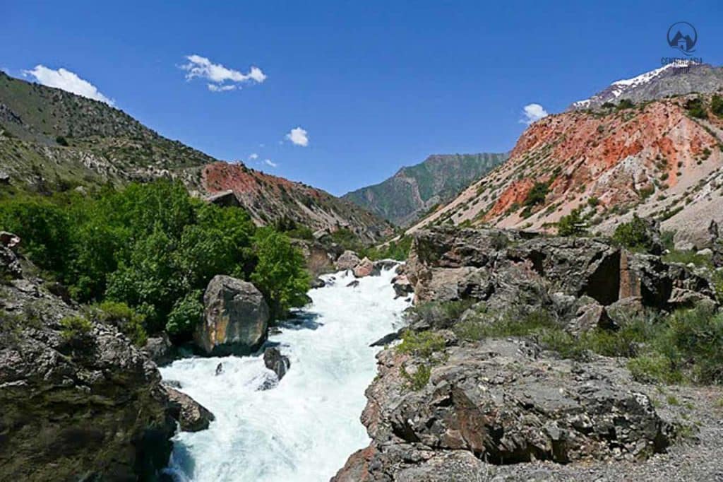 Iskanderkul Wasserfall Tadschikistan Tour