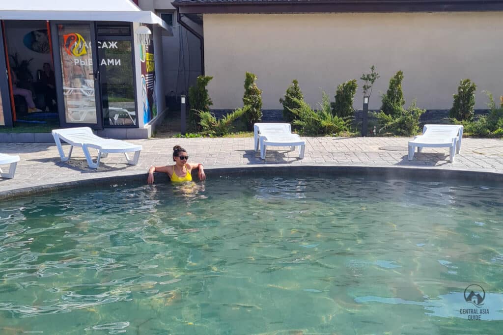 Ak Bermet heiße Quellen in Issyk Kul