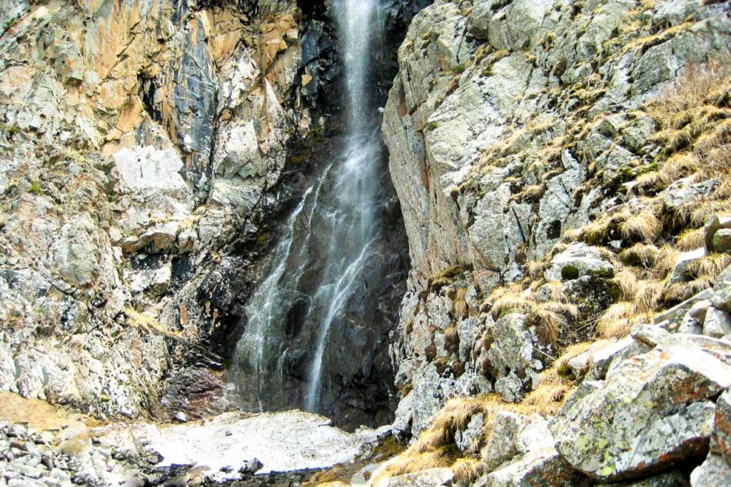 Ak Sai Wasserfall in der Ala Archa Schlucht