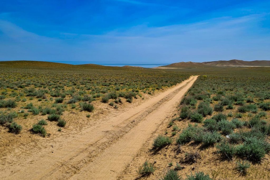 Aydakul See in Usbekistan