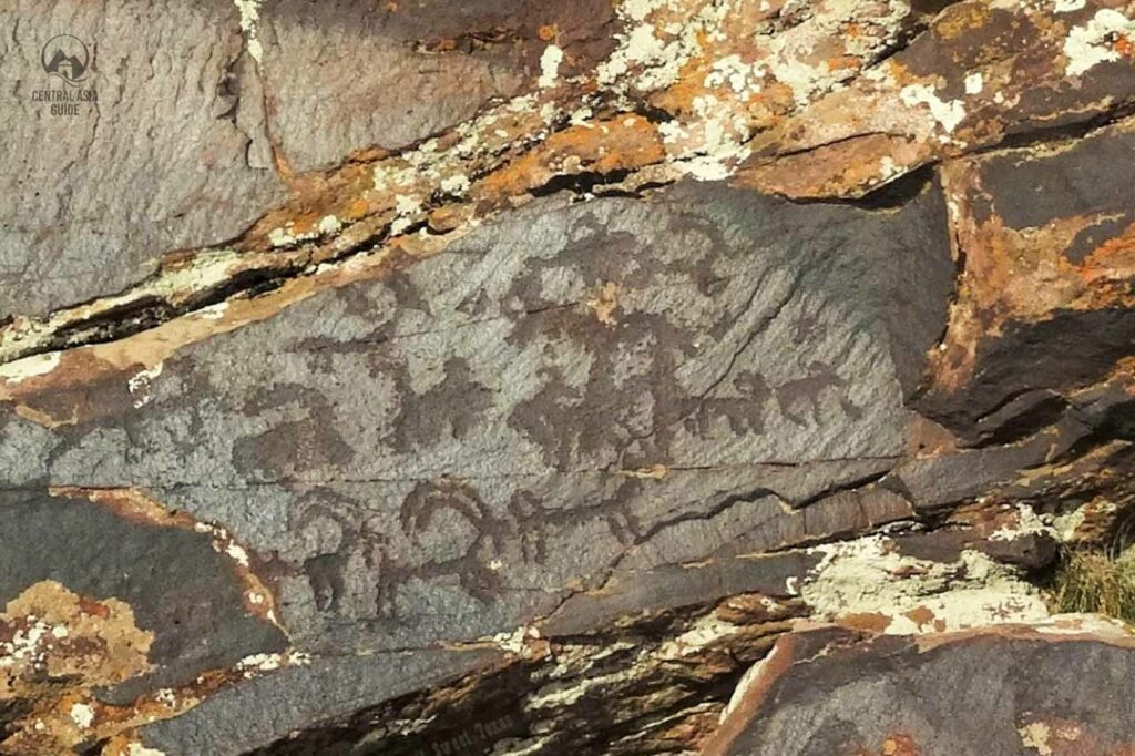 Boralday-Petroglyphen