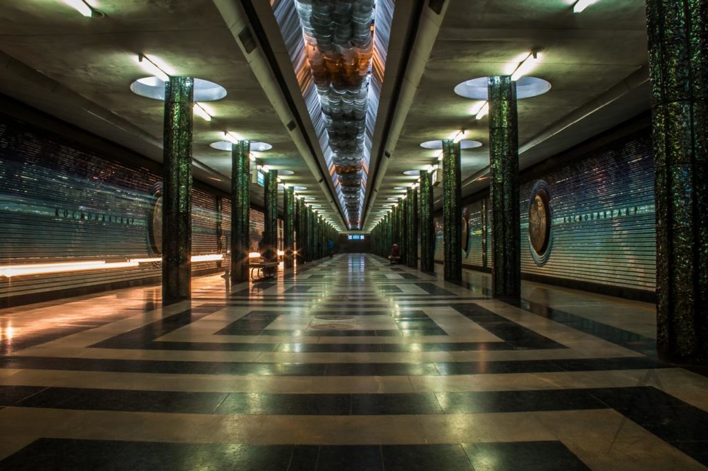 Kosmonautenstation in der Taschkenter Metro