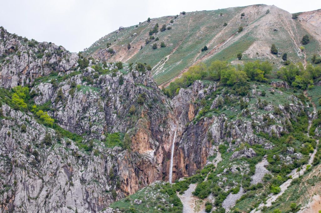Der große Wasserfall in Arslanbob