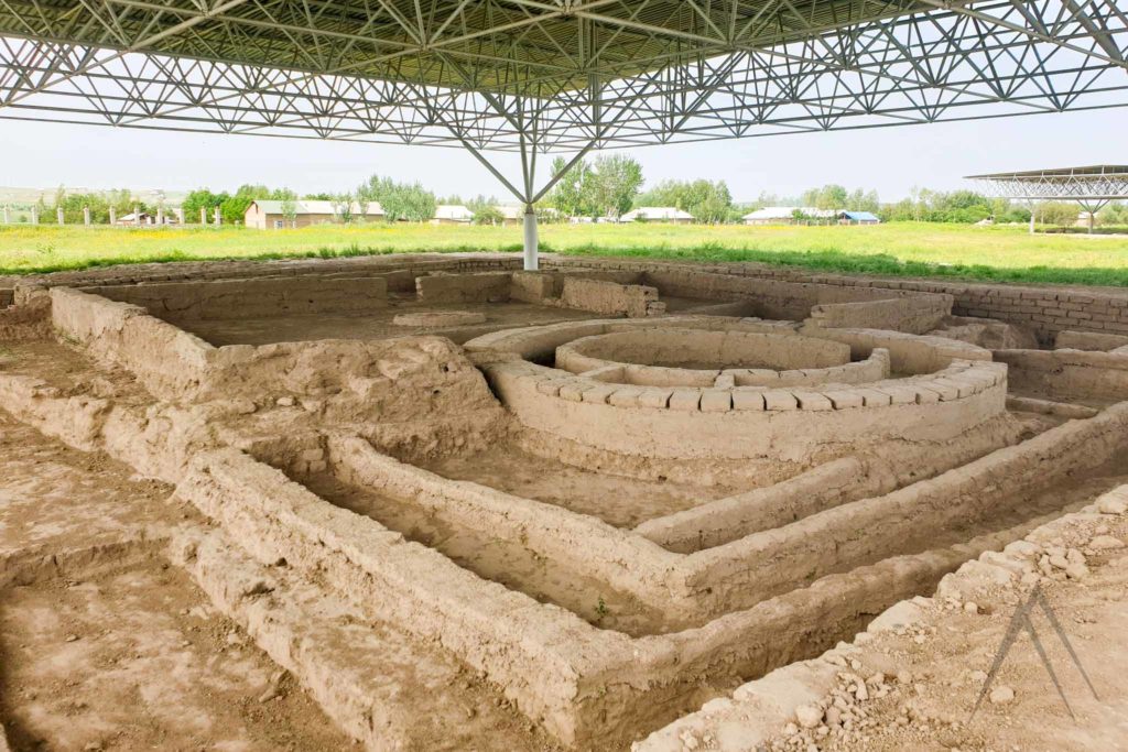 UNESCO-Archäologische Stätte der antiken Stadt Sarazm