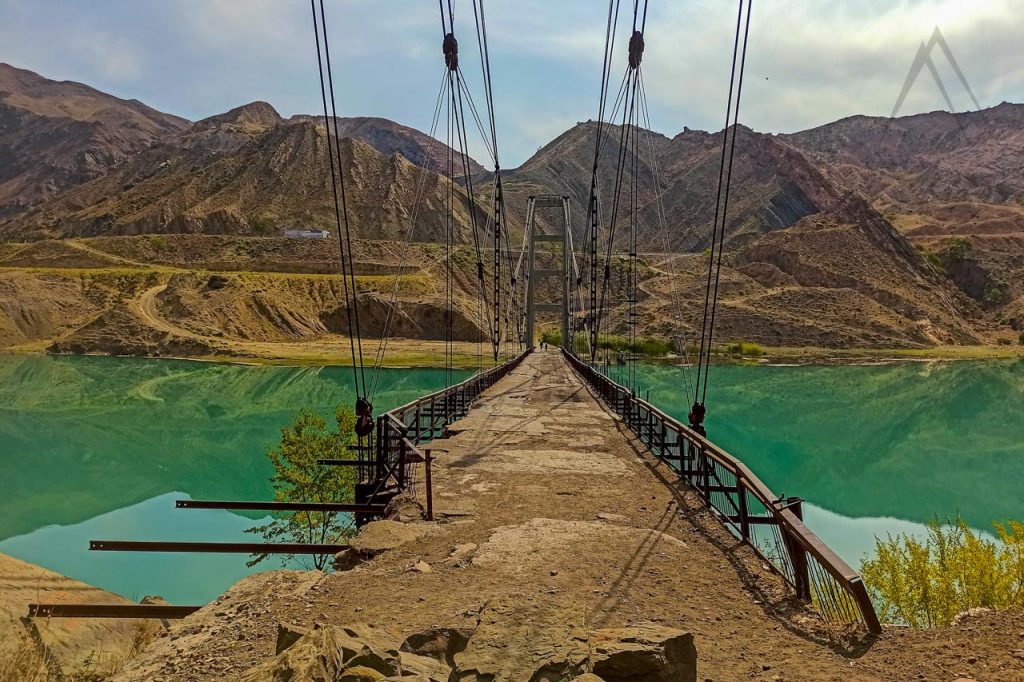 Tashkomur, alte Kohlebergbaustadt, dunkler Tourismus in Kirgisistan