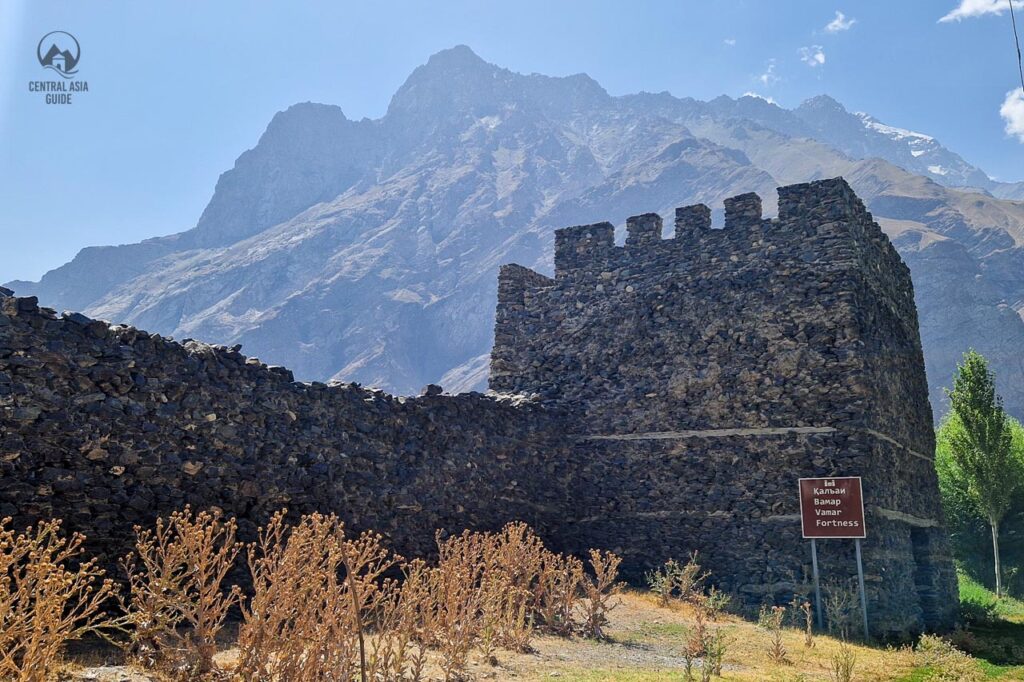 Womar oder Vamar Festung in Wakhan, Pamir